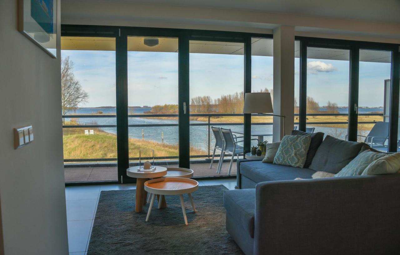 Appartement Aan Jachthaven Met Zicht Op Veerse Meer Arnemuiden Kültér fotó